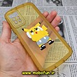قاب گوشی Xiaomi Redmi Note 11 Pro 4G Global - Redmi Note 11 Pro 5G Global شیائومی طرح ژله ای شفاف بالشتی سه بعدی دیجیمون ها پیکاچو محافظ لنز دار زرد کد 356