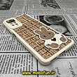 قاب گوشی Xiaomi Redmi Note 11 Pro 4G Global - Redmi Note 11 Pro 5G Global شیائومی طرح ژله ای پارچه ای خرگوشی نسکافه ای کد 358