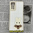 قاب گوشی Xiaomi Redmi Note 11 Pro 4G Global - Redmi Note 11 Pro 5G Global شیائومی طرح ژله ای پارچه ای خرگوشی سفید کد 359