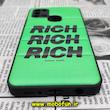 قاب گوشی Galaxy A21S سامسونگ طرح دار پافر چرمی محافظ لنز دار اسپورت RICH کد 595