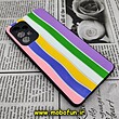 قاب گوشی Galaxy A33 5G سامسونگ طرح هارد HARD رنگین کمانی آبرنگی پشت سیلیکونی محافظ لنز دار کد 313