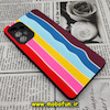 قاب گوشی Galaxy A33 5G سامسونگ طرح هارد HARD رنگین کمانی آبرنگی پشت سیلیکونی محافظ لنز دار کد 315