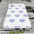 قاب گوشی Galaxy A51 سامسونگ طرح دار پافر چرمی محافظ لنز دار قلب یاسی کد 689
