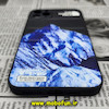 قاب گوشی iPhone 11 Pro Max آیفون طرح دار پافر چرمی محافظ لنز دار کوه یخی کد 456