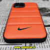 قاب گوشی iPhone 12 Pro Max آیفون طرح دار پافر چرمی محافظ لنز دار نایکی NIKE کد 506