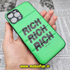 قاب گوشی iPhone 12 Pro Max آیفون طرح دار پافر چرمی محافظ لنز دار اسپورت RICH کد 510