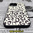 قاب گوشی iPhone 13 Pro Max آیفون طرح دار پافر چرمی محافظ لنز دار پلنگی کد 407