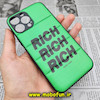 قاب گوشی iPhone 13 Pro Max آیفون طرح دار پافر چرمی محافظ لنز دار اسپورت RICH کد 408