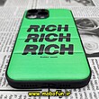 قاب گوشی iPhone 13 Pro Max آیفون طرح دار پافر چرمی محافظ لنز دار اسپورت RICH کد 408