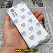 قاب گوشی Xiaomi Redmi Note 11 Pro 4G Global - Redmi Note 11 Pro 5G Global طرح دار پافر چرمی محافظ لنز دار قلب یاسی کد 367