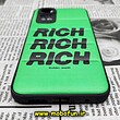 قاب گوشی Xiaomi Redmi Note 11 4G - Redmi Note 11S طرح دار پافر چرمی محافظ لنز دار اسپورت rich کد 507