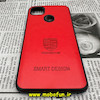 قاب گوشی Redmi 9C - Redmi 10A - Poco C3 شیائومی طرح ژله ای چرمی ساده SMART DESIGN قرمز کد 212