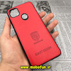 قاب گوشی Redmi 9C - Redmi 10A - Poco C3 شیائومی طرح ژله ای چرمی ساده SMART DESIGN قرمز کد 212