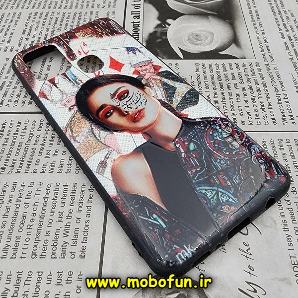 قاب گوشی Galaxy A21S سامسونگ فانتزی برجسته طرح دخترونه کد 605