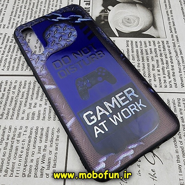 قاب گوشی Galaxy A30S - Galaxy A50S - Galaxy A50 سامسونگ طرح فانتزی برجسته Gamer At Work کد 806