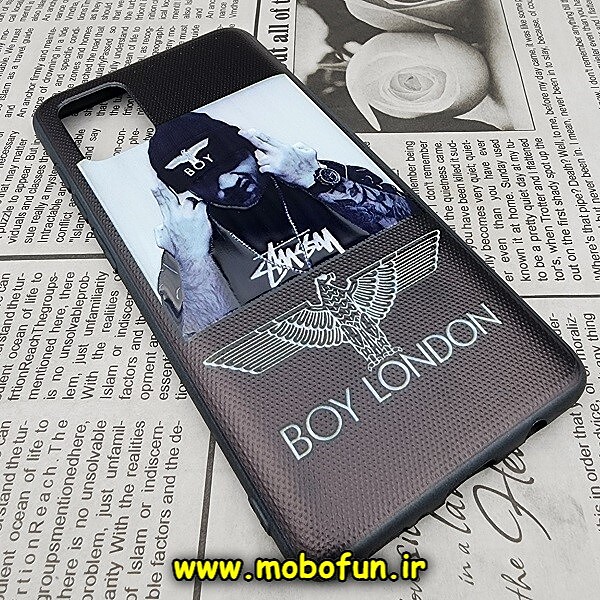 قاب گوشی Galaxy A51 سامسونگ فانتزی برجسته سوزنی طرح BOY LONDON کد 693
