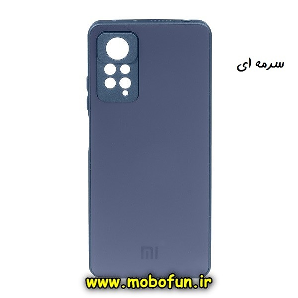 قاب گوشی Xiaomi Redmi Note 11 Pro 4G Global - Redmi Note 11 Pro 5G Global شیائومی مدل PVD ضد خش پشت گلس شیشه ای محافظ لنز دار سرمه ای کد 369