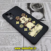 قاب گوشی Galaxy A52 4G - Galaxy A52 5G - Galaxy A52S سامسونگ طرح سیلیکونی ژله ای سه بعدی برجسته عروسکی میکی موس محافظ لنز دار مشکی کد 594