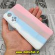 قاب گوشی Honor X7 آنر سیلیکونی اورجینال سورا SORA پاک کنی رنگین کمانی آبرنگی درجه یک زیربسته محافظ لنز دار کد 12