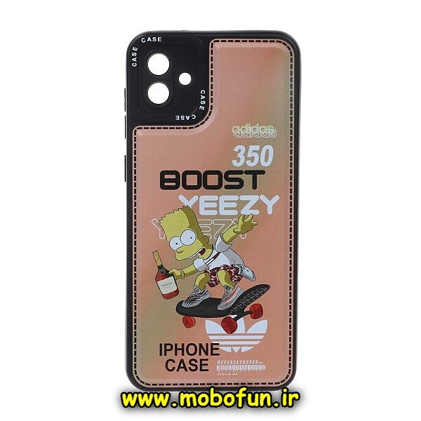 قاب گوشی Galaxy A04 - Galaxy M13 5G سامسونگ فانتزی سیلیکون ژله ای CASE CASE طرح سیمپسون ها محافظ لنزدار مشکی کد 23