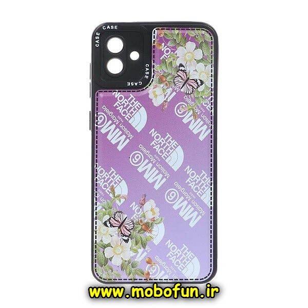 قاب گوشی Galaxy A04 - Galaxy M13 5G سامسونگ فانتزی سیلیکون ژله ای CASE CASE طرح گل زیبا محافظ لنزدار مشکی کد 31