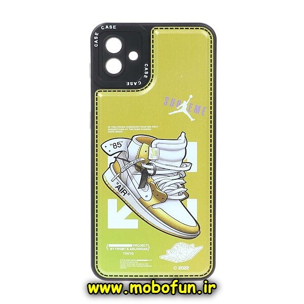 قاب گوشی Galaxy A04 - Galaxy M13 5G سامسونگ فانتزی سیلیکون ژله ای CASE CASE طرح نایکی اسپرت محافظ لنزدار مشکی کد 32