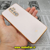قاب گوشی Xiaomi Redmi Note 8 Pro شیائومی طرح ژله ای مای کیس گلد لاین دور طلایی محافظ لنز دار گلبهی کد 610
