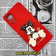 قاب گوشی Redmi Note 11 Pro 4G Global - Redmi Note 11 Pro 5G Global شیائومی طرح سیلیکونی ژله ای سه بعدی برجسته عروسکی میکی موس Mickey Mouse محافظ لنز دار قرمز کد 382