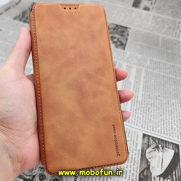 کیف گوشی موبایل Redmi Note 11 Pro 4G Global - Redmi Note 11 Pro 5G Global شیائومی کلاسوری اورجینال دادوو Dadoo مدل SPORT 2023 محافظ لنزدار عسلی کد 412