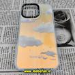 قاب گوشی iPhone 14 Pro Max آیفون طرح ضدضربه اورجینال هولوگرامی لنز رنگی هفت رنگ CASETIFY کد 136