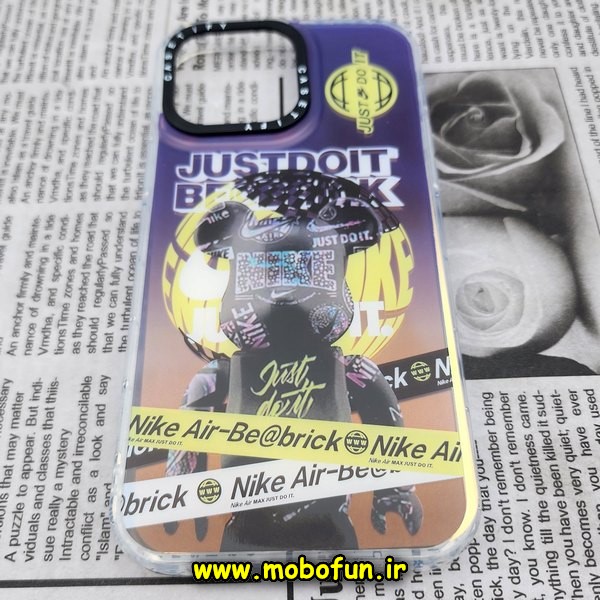 قاب گوشی iPhone 14 Pro Max آیفون طرح ضدضربه اورجینال هولوگرامی لنز رنگی هفت رنگ CASETIFY کد 141