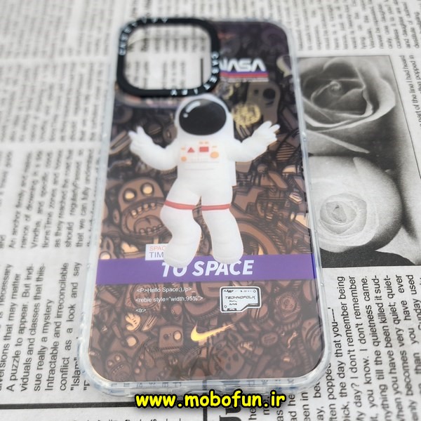 قاب گوشی iPhone 14 Pro Max آیفون طرح ضدضربه اورجینال هولوگرامی لنز رنگی هفت رنگ CASETIFY کد 142