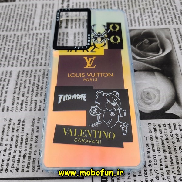 قاب گوشی Galaxy S21 Ultra سامسونگ طرح ضدضربه اورجینال هولوگرامی لنز رنگی هفت رنگ CASETIFY کد 260