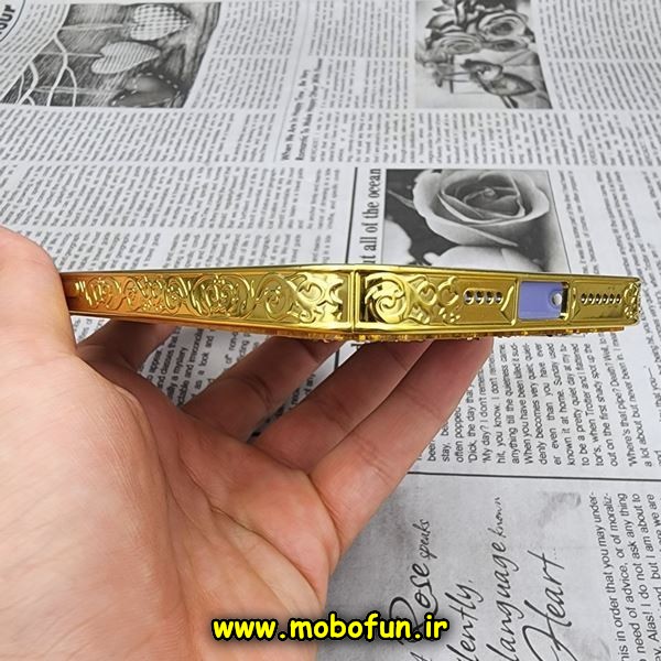 قاب گوشی iPhone 12 Pro Max آیفون مدل لاکچری سلطنتی پوست ماری نگین دار آینه ای چنل CHANEL اورجینال برند کرتیو CREAVIVE کد E42-172086