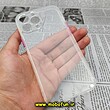 قاب گوشی iPhone 13 Pro Max آیفون شفاف ژله ای محافظ لنز دار دکمه رنگی کد 428