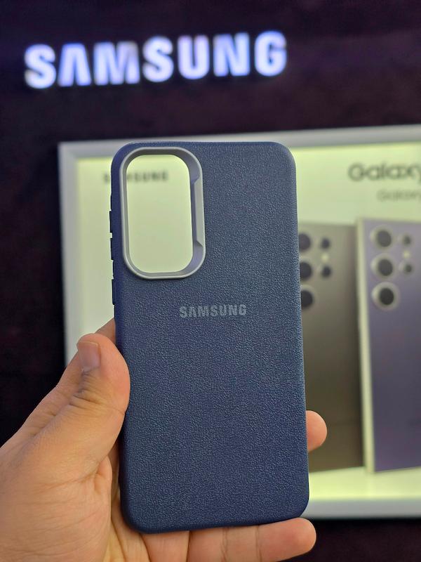 گارد پلاستیکی طرح چرم Galaxy A55