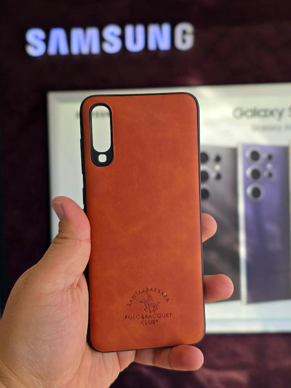 گارد چرمی ساده Galaxy A70