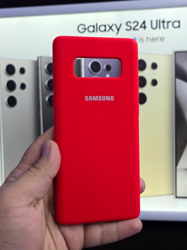 گارد سیلیکون پاک کنی Galaxy Note 8