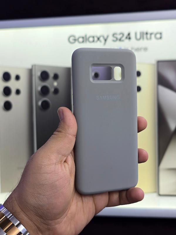 گارد سیلیکون پاک کنی Galaxy S8