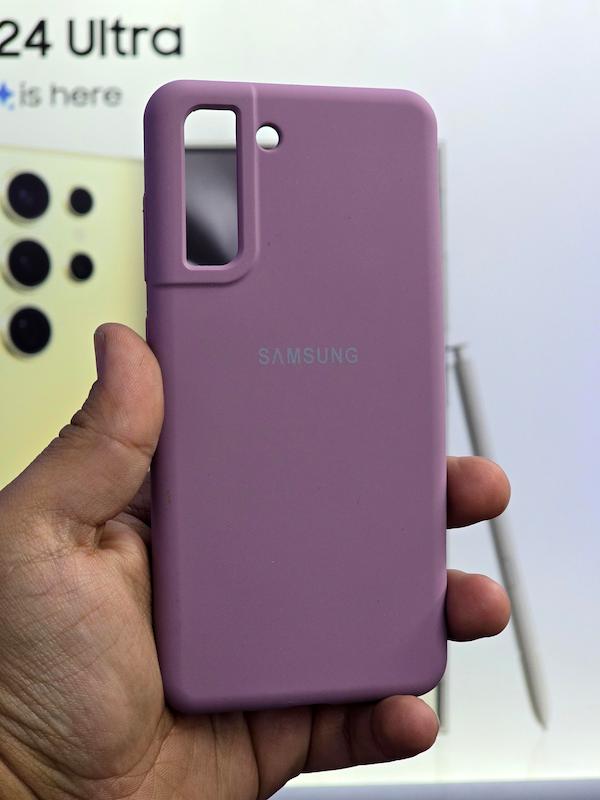 گارد سیلیکون پاک کنی Galaxy S21 FE