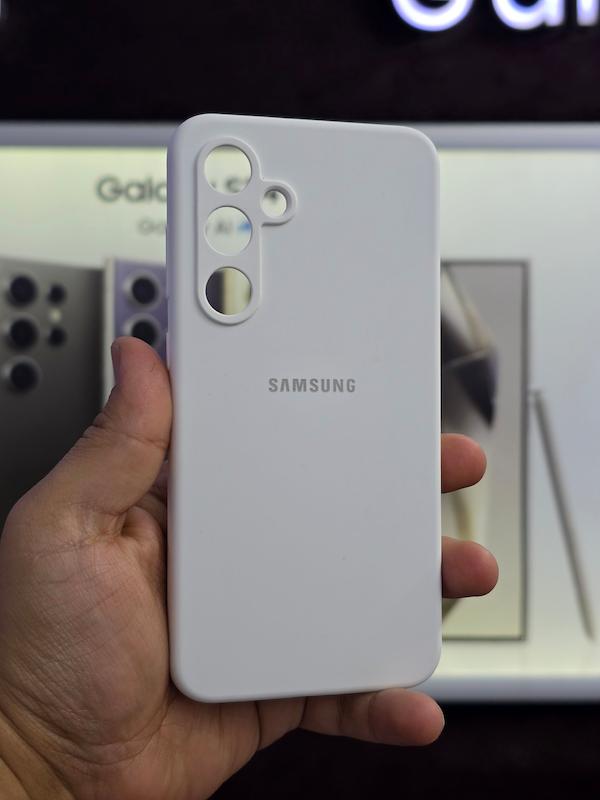 گارد سیلیکون پاک کنی ارجینال Galaxy S24FE