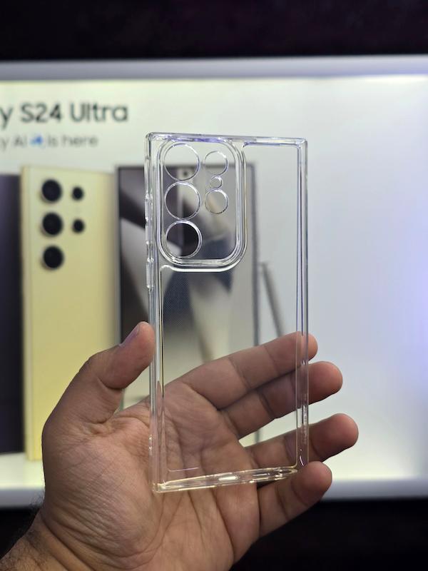 گارد شفاف ژله‌ای Galaxy S24 Ultra