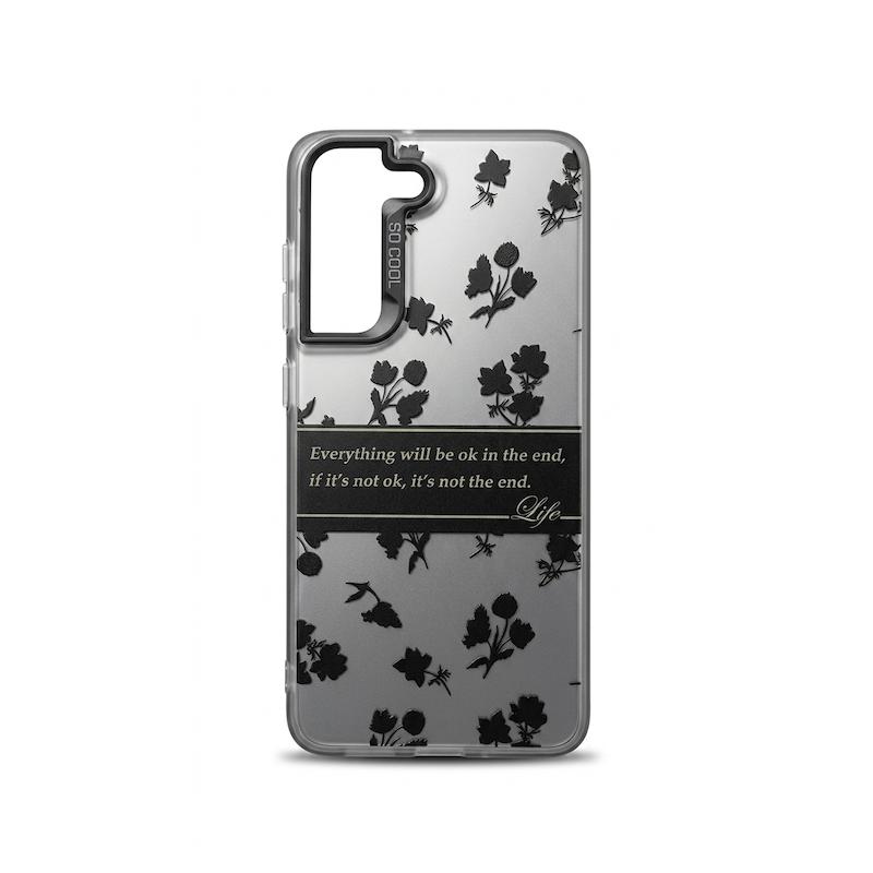 گارد طرحدار دسته گل Galaxy S21 FE