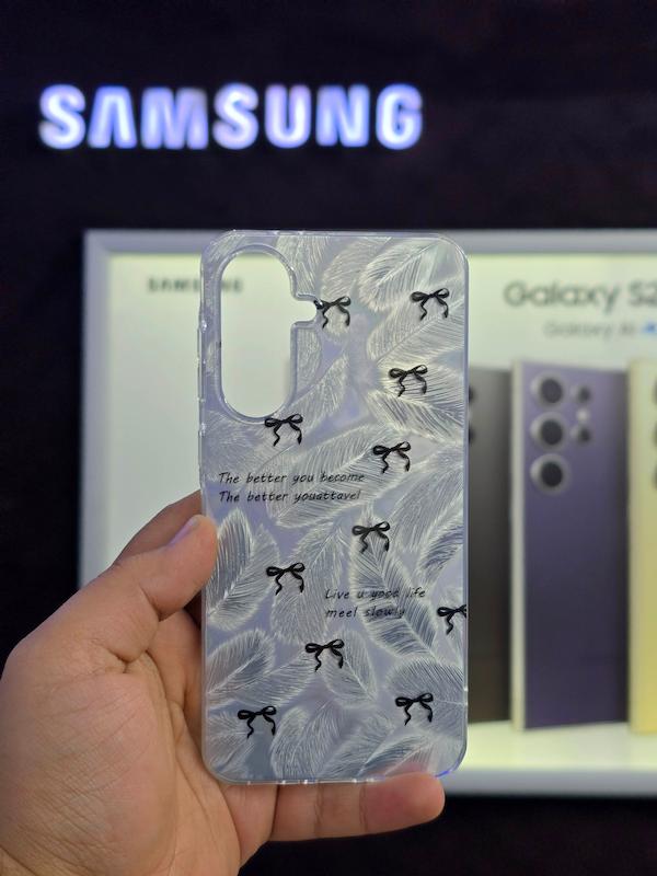 گارد طرحدار پاپیون و پر Galaxy A36/A56