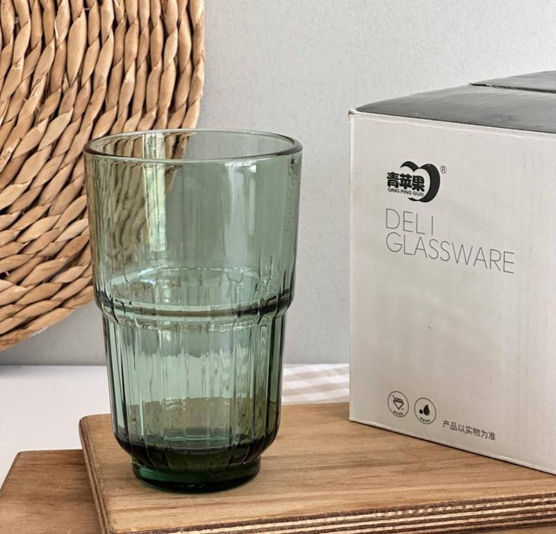 لیوان 6تایی مدل بارل سبز DELI 400ml