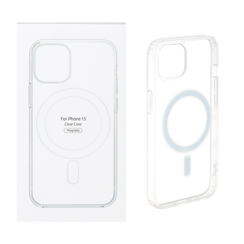 کاور شفاف مگ سیف دار مناسب برای گوشی موبایل اپل iPhone 13/14