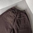 شلوار کتان قهوه ای