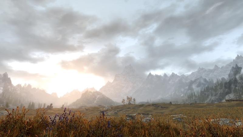 ماد Obsidian Weathers برای Skyrim