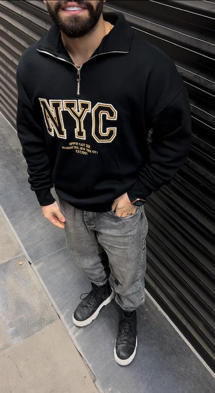 دُرس فول گلدوزی نیم زیپ NYC ۲۲۱۵ 💣