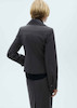 Mango Double Zip Striped Jacket